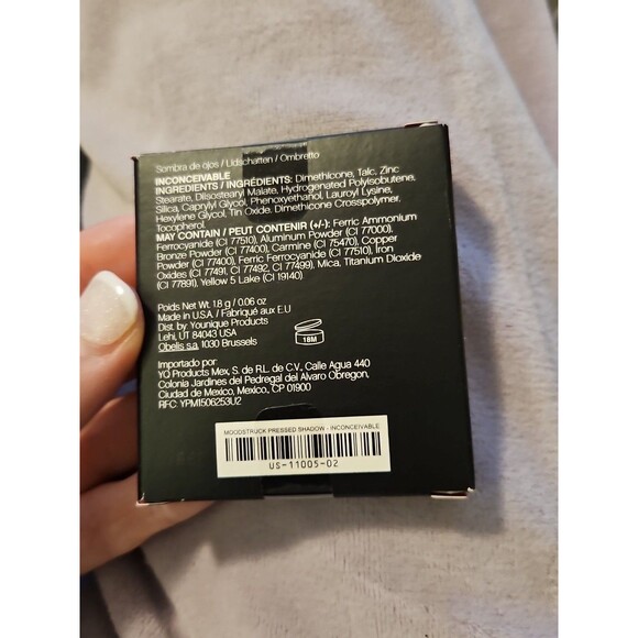 Younique Moodstruck Pressed Shadow Eyeshadow Inconceivable New Sealed - Picture 2 of 4